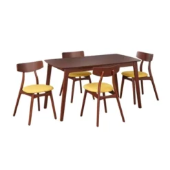 5pc Archer Rectangular Dining Set - Buylateral -FURNITURE STORE GUEST 011b26d5 2492 45a2 91dc c484dec571b6