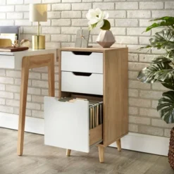 Este 3 Drawer Filing Cabinet Natural/White - Buylateral -FURNITURE STORE GUEST 01c7b509 bdfa 4cfb 8076 1981df9ef684