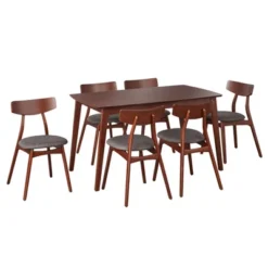 7pc Archer Rectangular Dining Set - Buylateral -FURNITURE STORE GUEST 0271854a e002 443a b2ef b1ba95d3813b