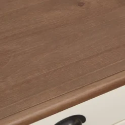 Liza Sofa Table White/Walnut - Buylateral -FURNITURE STORE GUEST 06f1c3b9 7e5e 4ebc b426 9d9e225ab74c