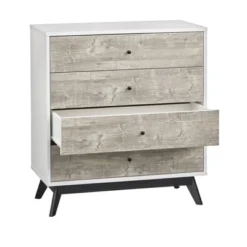 Crislana 4 Drawer Chest White/Weathered Gray - Buylateral -FURNITURE STORE GUEST 0c65c92d aa8f 4712 a5bb 756a7c4a93a8