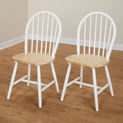 3pc Chester Tile Top Dining Set White/Natural - Buylateral -FURNITURE STORE GUEST 1065e95a 94e1 418b 84b5 879707f12ee5