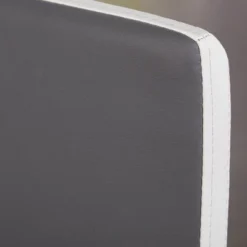 3pc Nora Round Pedestal Table Dining Set Gray/White - Buylateral -FURNITURE STORE GUEST 12a6b7d5 3366 4566 a219 01c67c0811a5 1