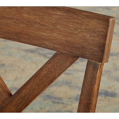 Set Of 2 Verdon Dining Chairs Driftwood - Buylateral 6 Set Of 2 Verdon Dining Chairs Driftwood - Buylateral - Image 4