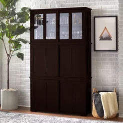 Pacific Stackable Sliding Glass Doors Cabinet - Buylateral -FURNITURE STORE GUEST 181f5299 3c5c 49e7 a22d a5f823fcb081