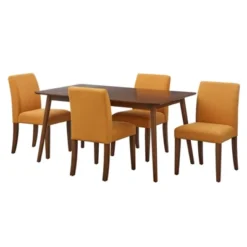 5pc Estelle Rectangular Dining Set - Buylateral -FURNITURE STORE GUEST 18458899 46d1 45d2 beba 34307ef21521