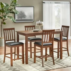 Set Of 2 24" Georgetown Counter Height Barstools Espresso - Buylateral -FURNITURE STORE GUEST 20421e77 a44d 4eab 814f 956433fecb3b