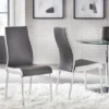Set Of 2 Nora Contemporary Dining Chairs Gray/White - Buylateral -FURNITURE STORE GUEST 2217e94b d96b 4a12 a4aa 7f2f3a13dcbb 2