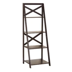 56" 4 Tier Crossback Shelf - Buylateral -FURNITURE STORE GUEST 22951276 b3c6 42b7 9b6e 92d806aabbdc