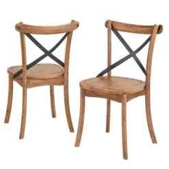 Set Of 2 Constance Cross Back Dining Chairs - Buylateral -FURNITURE STORE GUEST 339d7355 409e 488b 8d20 a9e29c55d182 1