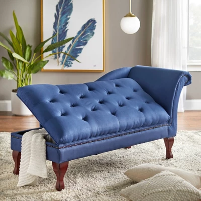 Storage Chaise Blue - Buylateral 3 Storage Chaise Blue - Buylateral