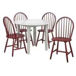 5pc Chadwick Drop Leaf Dining Set With 4 Windsor Chairs - Buylateral 21 5pc Chadwick Drop Leaf Dining Set With 4 Windsor Chairs - Buylateral -FURNITURE STORE GUEST 387845f6 71fc 42b6 8e29 a4f576beaed0