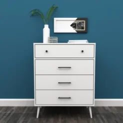Maylis 4 Drawer Dresser Mellow White - Buylateral -FURNITURE STORE GUEST 3aa3a513 5faa 4664 b508 fe457f1f1e97