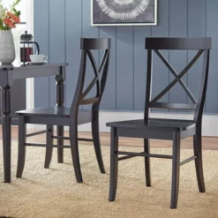 Set Of 2 Albury Cross Back Dining Chairs - Buylateral -FURNITURE STORE GUEST 3b3dc2c9 8d26 4b05 83c1 4f2bf67a6834