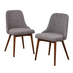 Set Of 2 Saville Dining Chairs Gray - Buylateral -FURNITURE STORE GUEST 3b7c714d 239e 46b2 bd4d 9cd795117f60
