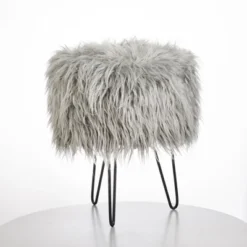 Patrice Faux Fur Stool - Buylateral 7 Patrice Faux Fur Stool - Buylateral -FURNITURE STORE GUEST 3c699f9c 3863 4ff8 8da5 09fadb2af4e5