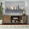 Dulce Entertainment Center TV Stand For TVs Up To 55" Gray - Buylateral