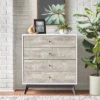 Crislana 4 Drawer Chest White/Weathered Gray - Buylateral -FURNITURE STORE GUEST 4672cf61 aca8 4340 b246 1225f28a3fee