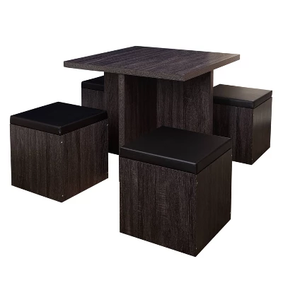 5pc Howard Dining Set With Storage Ottoman - Buylateral 9 5pc Howard Dining Set With Storage Ottoman - Buylateral - Image 7