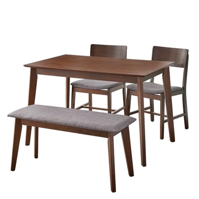 4pc Celeste Dining Set With Bench - Buylateral 7 4pc Celeste Dining Set With Bench - Buylateral - Image 5