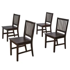 Set Of 4 Contemporary Shaker Dining Chairs - Buylateral -FURNITURE STORE GUEST 52222545 b1af 45f6 a108 1cdbc48d83cf