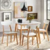 5pc Perla Dining Set White/Natural - Buylateral 2 5pc Perla Dining Set White/Natural - Buylateral -FURNITURE STORE GUEST 54c45db4 3067 4048 ba57 2854271ff2bc
