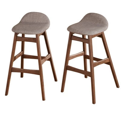 Set Of 2 30" Mid-Century Modern Barstools - Buylateral 7 Set Of 2 30" Mid-Century Modern Barstools - Buylateral - Image 5