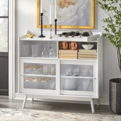 Dublin Bar Cabinet With Sliding Glass Doors White - Buylateral 11 Dublin Bar Cabinet With Sliding Glass Doors White - Buylateral -FURNITURE STORE GUEST 6861e152 6f89 407d a989 c3f88da09110