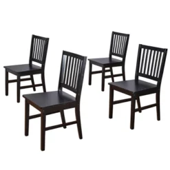 Set Of 4 Contemporary Shaker Dining Chairs - Buylateral -FURNITURE STORE GUEST 6880aa50 a91e 4545 8602 1df29ab66a6f