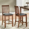 Set Of 2 24" Georgetown Counter Height Barstools Espresso - Buylateral -FURNITURE STORE GUEST 68fb735a 9140 4465 b94b 3debdf033195