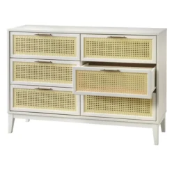 Andros 6 Drawer Dresser With Faux Cane Drawer Fronts - Buylateral 9 Andros 6 Drawer Dresser With Faux Cane Drawer Fronts - Buylateral -FURNITURE STORE GUEST 6b9c15fd a619 4b4c b531 0bb81b71f1b9