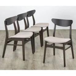 5pc Parlin Dining Set Walnut - Buylateral -FURNITURE STORE GUEST 7a6261b4 50aa 476e 8088 db839cddaba3