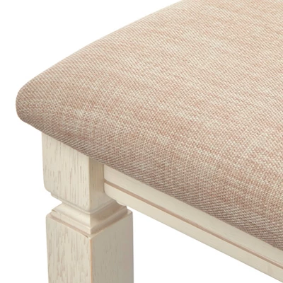 5pc Maryland Extendable Dining Table Set Walnut/White - Buylateral 8 5pc Maryland Extendable Dining Table Set Walnut/White - Buylateral - Image 6