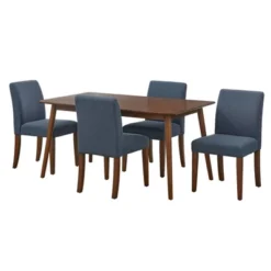 5pc Estelle Rectangular Dining Set - Buylateral -FURNITURE STORE GUEST 7fb0a8e0 35e5 490d 9ad3 a241cc7bd556