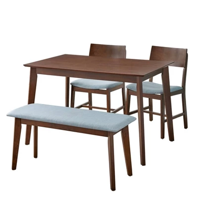4pc Celeste Dining Set With Bench - Buylateral 6 4pc Celeste Dining Set With Bench - Buylateral - Image 4