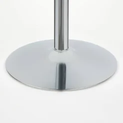 Raleigh Retro Bar Height Pub Dining Table White/Chrome - Buylateral -FURNITURE STORE GUEST 88c5e769 0b8a 4ffa b13a 515190d3d310