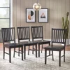 Set Of 4 Contemporary Shaker Dining Chairs - Buylateral -FURNITURE STORE GUEST 8bc6cadd c6a7 42f8 8728 16faac8bdfd1