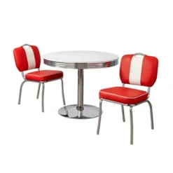 3pc Raleigh Retro Dining Set - Buylateral -FURNITURE STORE GUEST 8c2e72c1 1c20 47a8 b60b f329ce43f9bc