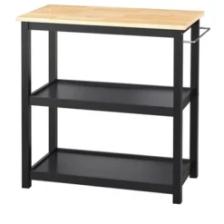 Mylah Kitchen 2-Tier Rolling Cart - Buylateral -FURNITURE STORE GUEST 8fbc6930 56ac 45e8 a90f 20c6b103cd30