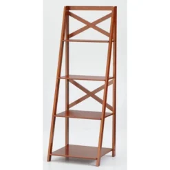 56" 4 Tier Crossback Shelf - Buylateral -FURNITURE STORE GUEST 909e82ab 8289 46cb a411 f1a75ac27d39