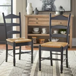Set Of 2 Ladder Back Dining Chairs - Buylateral 11 Set Of 2 Ladder Back Dining Chairs - Buylateral -FURNITURE STORE GUEST 98822033 dbea 465f bf78 4e8a5aa79418