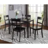 5pc Beverly Dining Set Black - Buylateral -FURNITURE STORE GUEST 9954c823 4ab5 4a3f b8a7 eba2c9a957f6