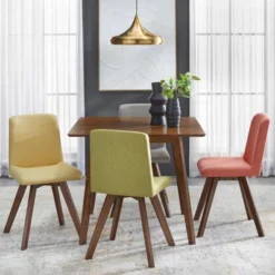 Set Of 4 Clybourn Dining Chair - Buylateral: Mid-Century Modern, Upholstered, Rubberwood Legs 12 Set Of 4 Clybourn Dining Chair - Buylateral: Mid-Century Modern, Upholstered, Rubberwood Legs -FURNITURE STORE GUEST 99826b03 3675 4f07 a162 526f6d8630c5