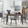 5pc Sheffield Dining Set Black/Driftwood - Buylateral -FURNITURE STORE GUEST 9a3eb7e9 667f 4610 a323 c6b8f982056c