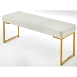 Daveeda Velvet Bench - Buylateral -FURNITURE STORE GUEST 9c1cd267 02c2 4bd8 bb0b 156c8d51964f