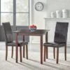 3pc Newark Parson Dining Set Espresso - Buylateral