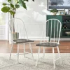 Set Of 2 Milo Windsor Metal With Wood Seat Dining Chairs White/Charcoal Gray - Buylateral -FURNITURE STORE GUEST a4bd5ea5 995b 409f bb84 bf6ff2f20aa1 1