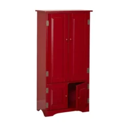 Tall Storage Cabinet Red - Buylateral -FURNITURE STORE GUEST a53daf40 2b5c 4ecc 85d3 3d4501b1c8e9