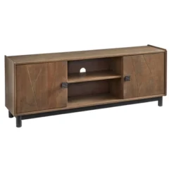 Dulce Entertainment Center TV Stand For TVs Up To 55" Gray - Buylateral -FURNITURE STORE GUEST a6979a30 b387 4c5d 88dd 378486101f40