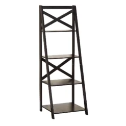 56" 4 Tier Crossback Shelf - Buylateral -FURNITURE STORE GUEST a7d7af08 734a 40bc 9a21 476de5489473